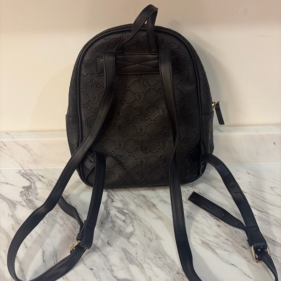 Juicy Couture Black Embossed Backpack main image 5